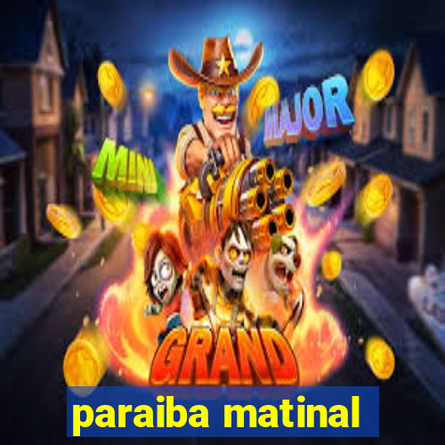 paraiba matinal